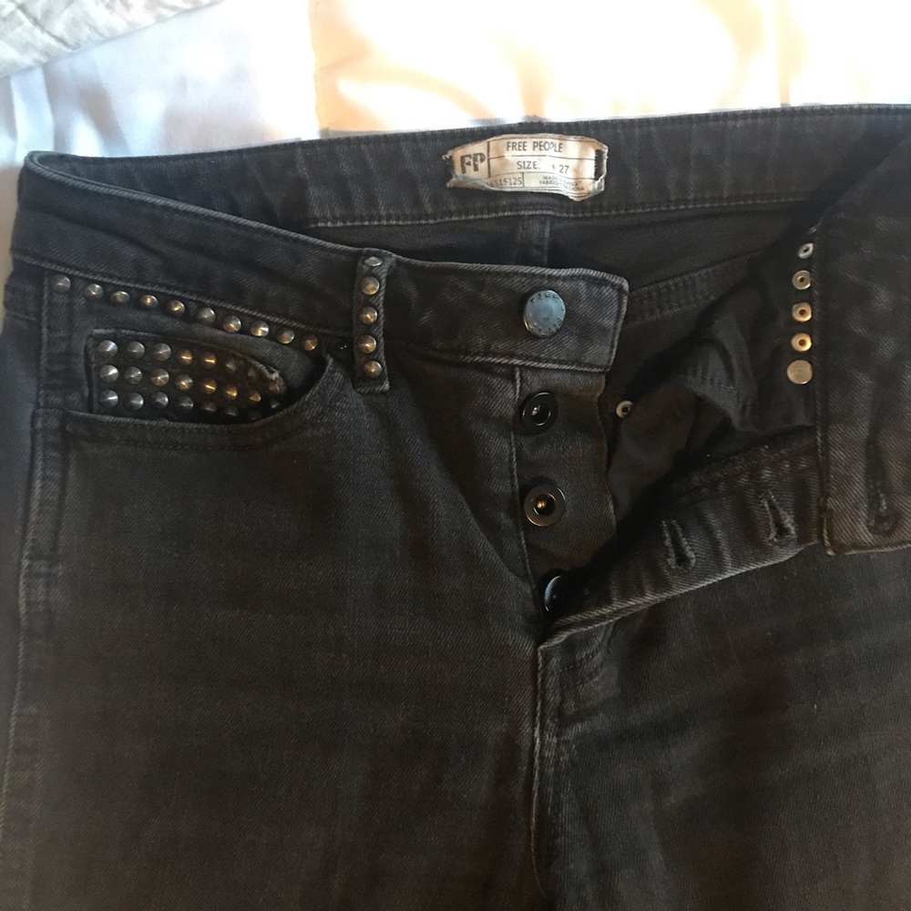 Free people studded jeans